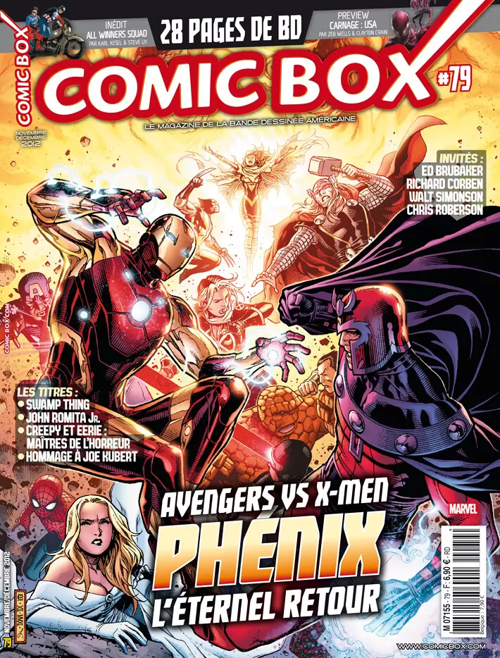 Comic Box - Avengers vs X-Men : Phénix l\' éternel retour
