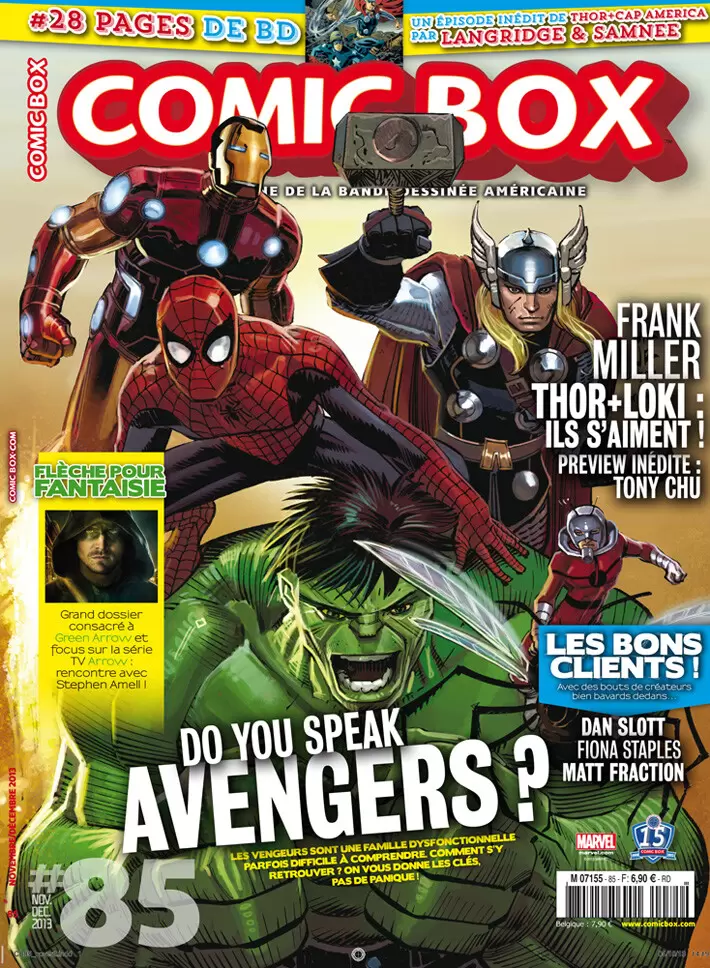 Comic Box - Do you speak Avengers ?