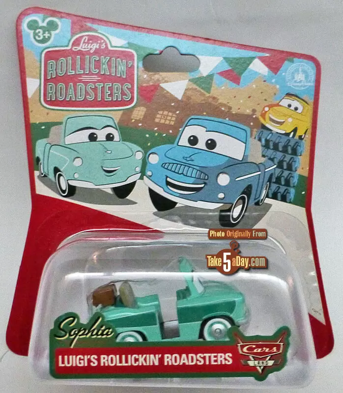 Disney Parks - Luigi’s Rollickin’ Roadsters (Teal)