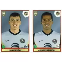 Federico Viñas - Giovani dos Santos - Club América
