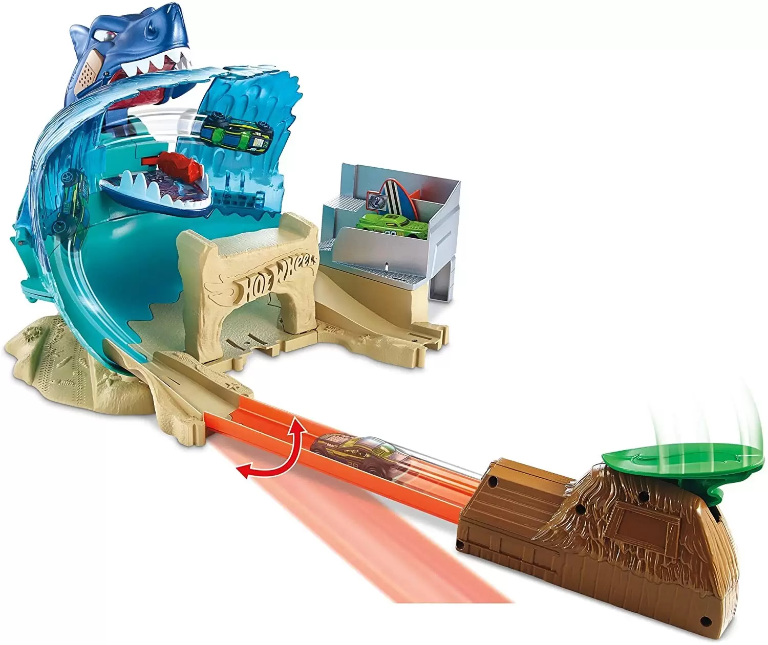 Hot Wheels - Playsets - Shark Beach Battle
