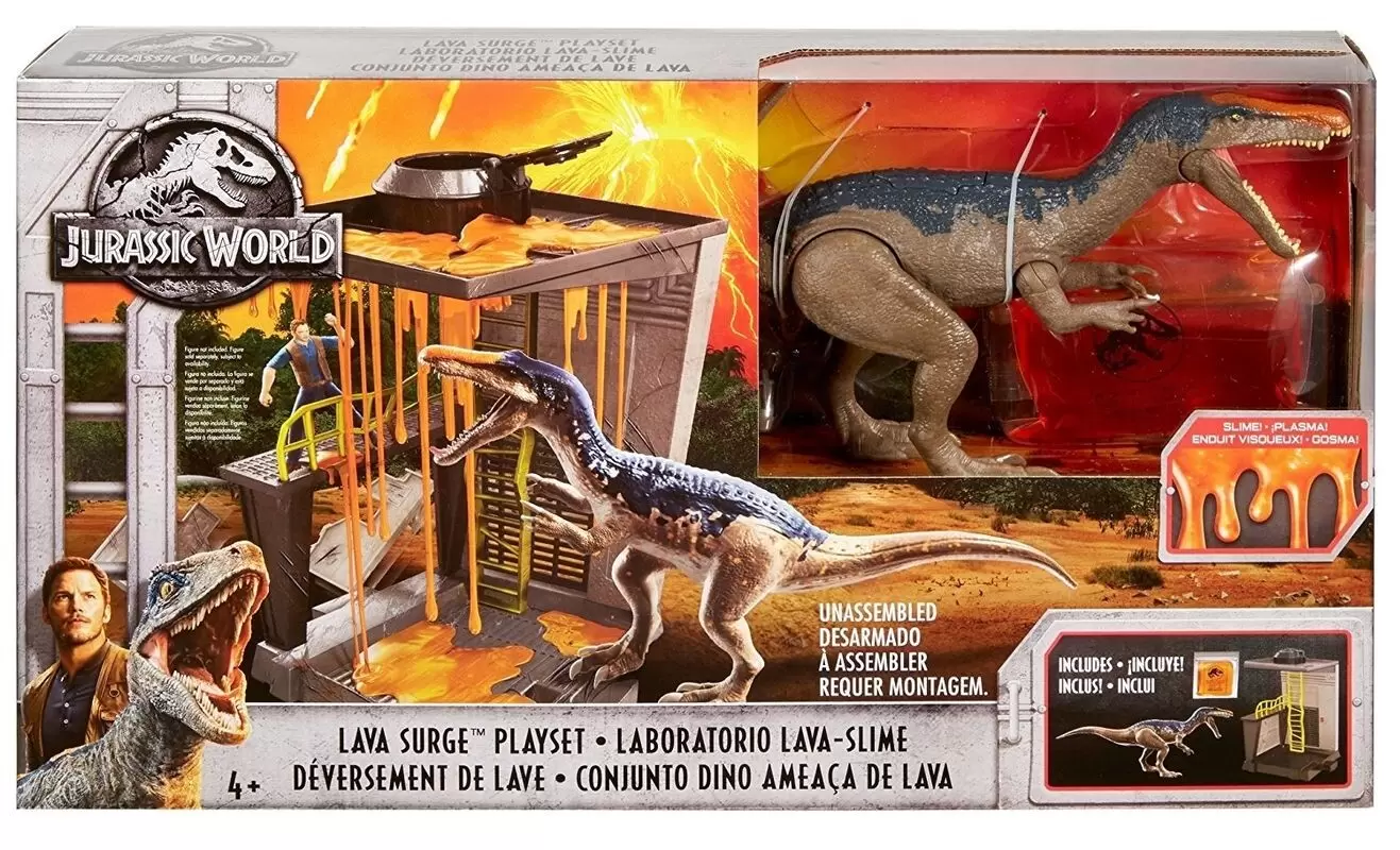 Jurassic World Fallen Kingdom - Lava Surge Playset