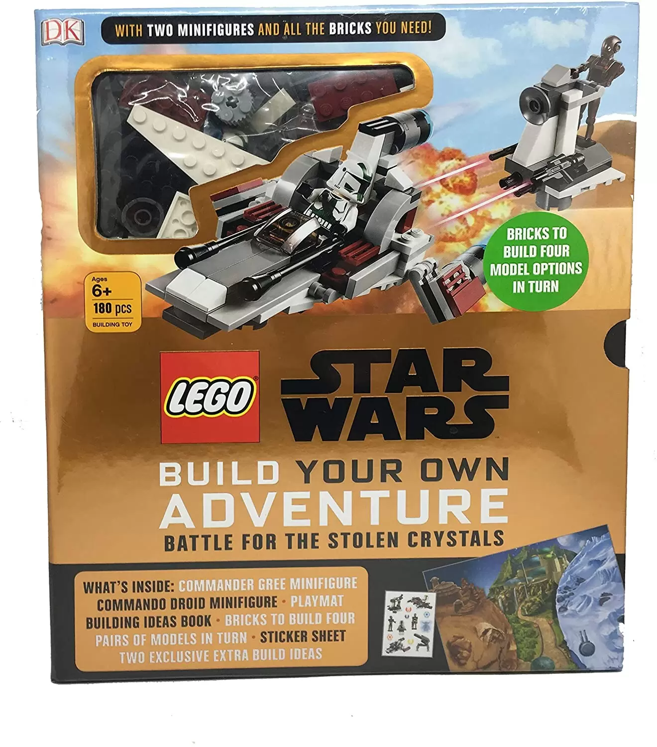 LEGO Star Wars - Build Your Own Adventure Battle For The Stolen Crystals