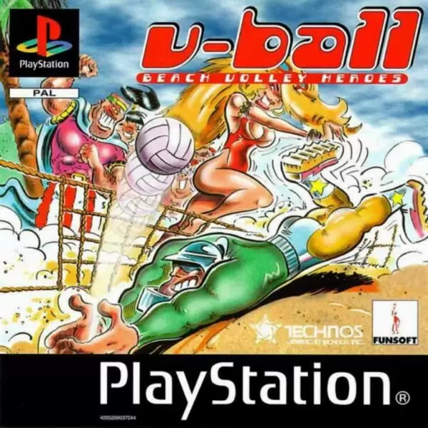 Jeux Playstation PS1 - V-Ball Beach Volley Heroes