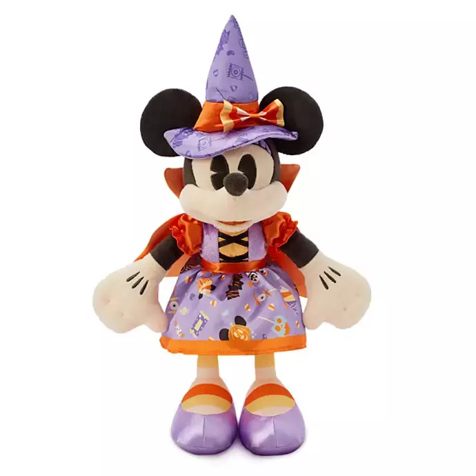 Walt Disney Plush - Mickey And Friends - Minnie Mouse Halloween 15\'\'