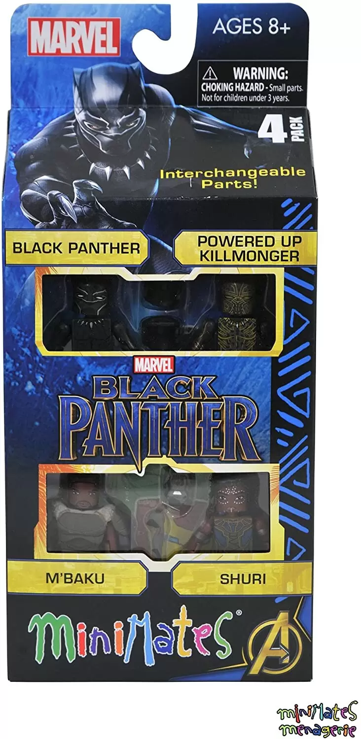 Marvel Minimates - Black Panther Movie Box Set