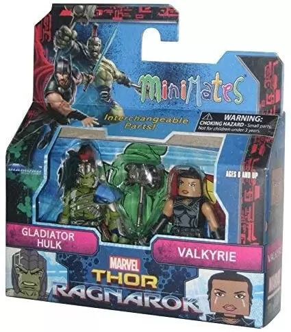 Marvel Minimates - Gladiator Hulk & Valkyrie
