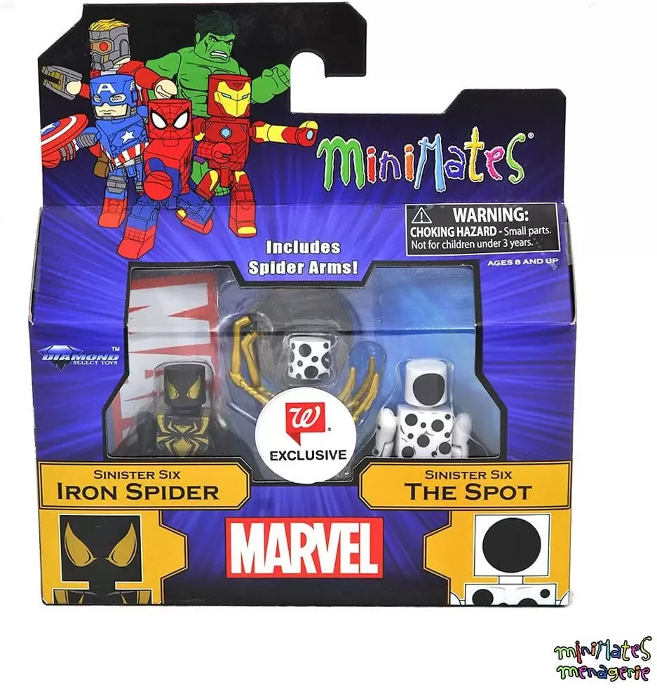 Marvel Minimates - Sinister Six Iron Spider & The Spot