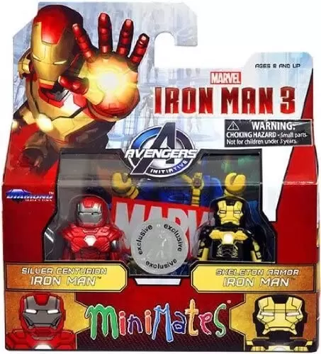 Marvel Minimates - Skeleton Armor and Silver Centurion