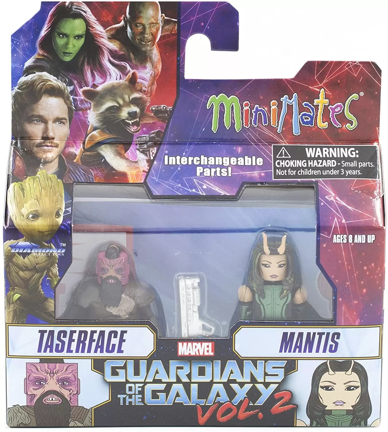 Marvel Minimates - Taserface & Mantis