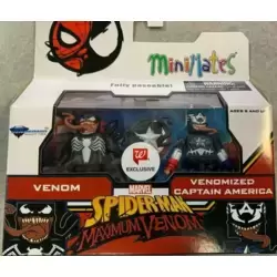 Venom And Venomized Captain America