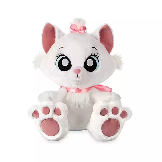 Disney Tiny Big Feet Plush - Marie 18\'\'