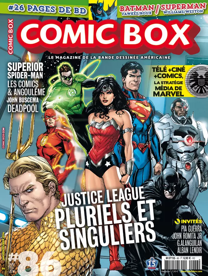 Comic Box - Justice League : pluriels et singuliers