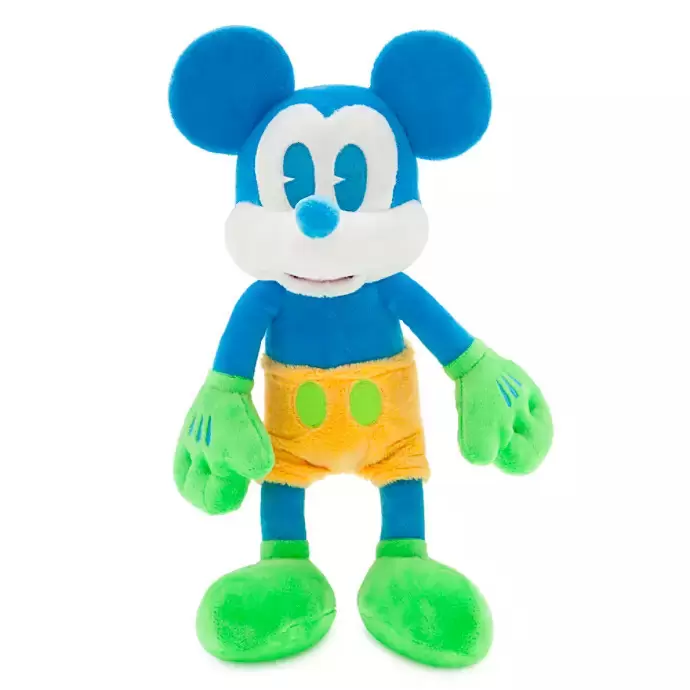 Walt Disney Plush - Mickey And Friends - Mickey Mouse Neon
