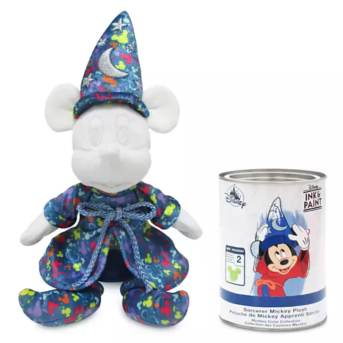 Walt Disney Plush - Fantasia - Sorcerer Mickey Mouse Mystery Plush Paint Can Wave 2