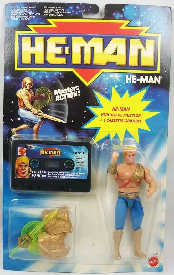 He-Man, le héros du futur - Les ailes immortelles - He-Man + Cassette (France)