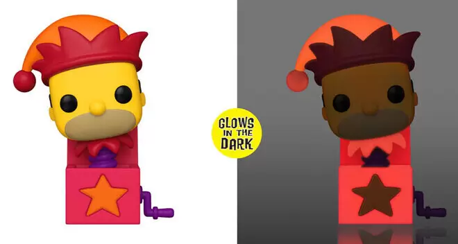 POP! Television - The Simpsons - Homer Jack-In-The-Box GITD