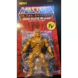 Power Punch - Gold statue he-man