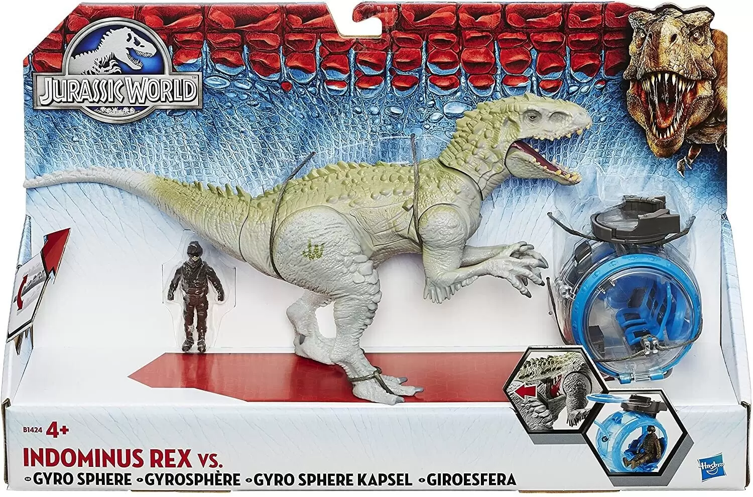 Jurassic World Hasbro - Indominus Rex Vs Gyrosphere