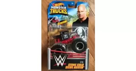 HOT Wheels Monster Trucks- Stone Cold Steve Austin Bone Shaker # 2/10 –  Toys Onestar