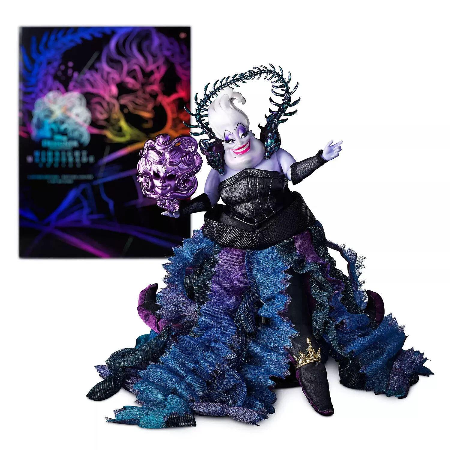 Limited Yzma fashion midnight masquerade designer doll - LE Disney