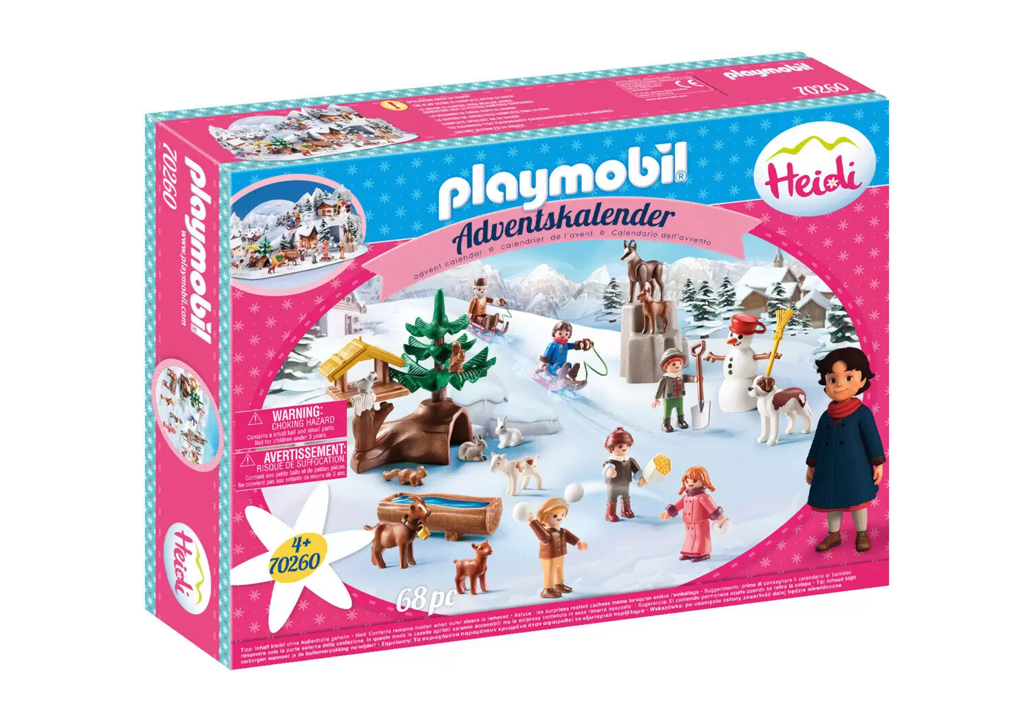 Playmobil - PLAYMOBIL 70383 - Calendrier de l'Avent Père Noël dans
