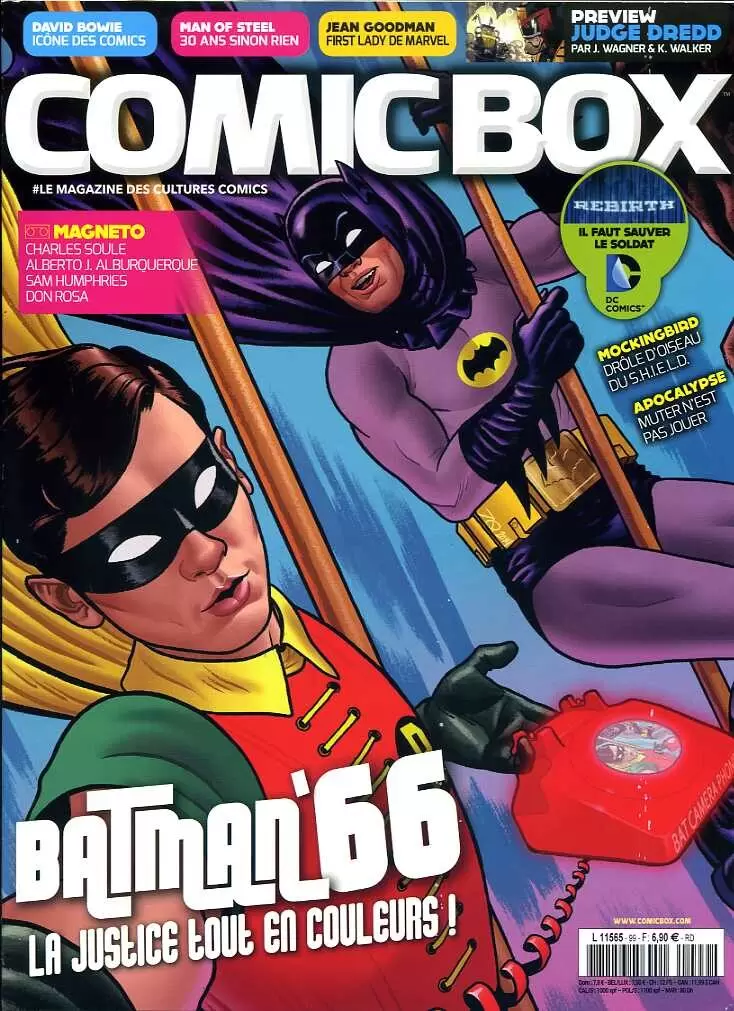 Comic Box - Batman\'66 : la justice tout en couleurs
