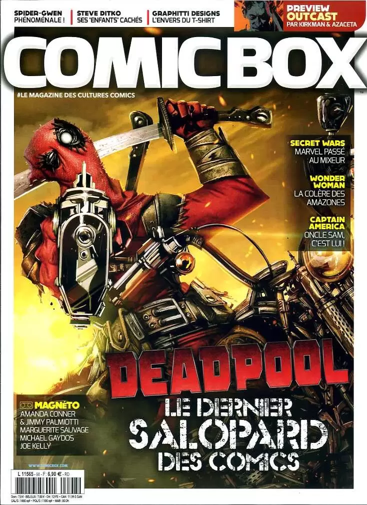 Comic Box - Deadpool : le dernier salopard des comics