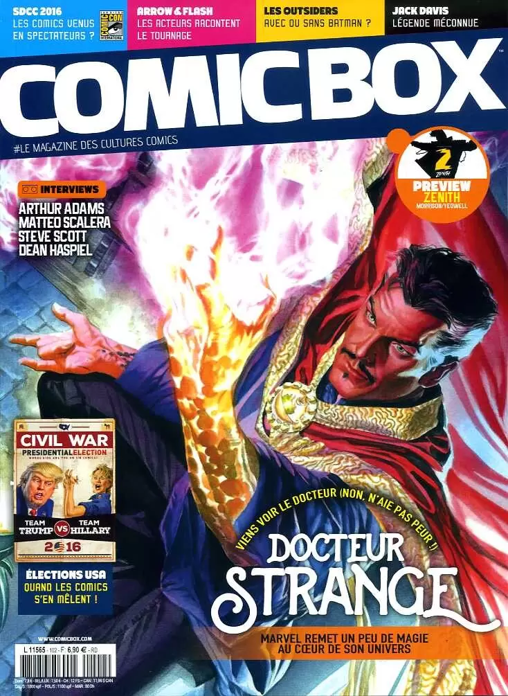 Comic Box - Docteur Strange : Marvel remet un peu de magie au coeur de son univers