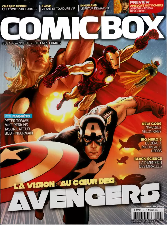 Comic Box - La Vision: Au coeur des Avengers