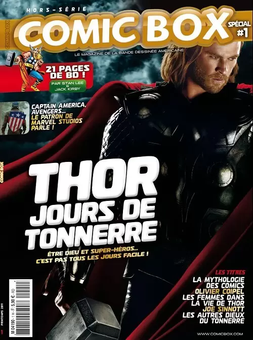 Comic Box - Comic Box Hors Série Spécial n° 1 - Thor : Jours de tonnerre