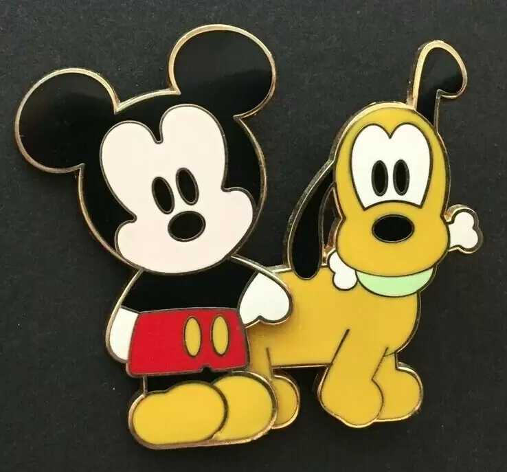 Disney - Pins Open Edition - Mickey And Pluto