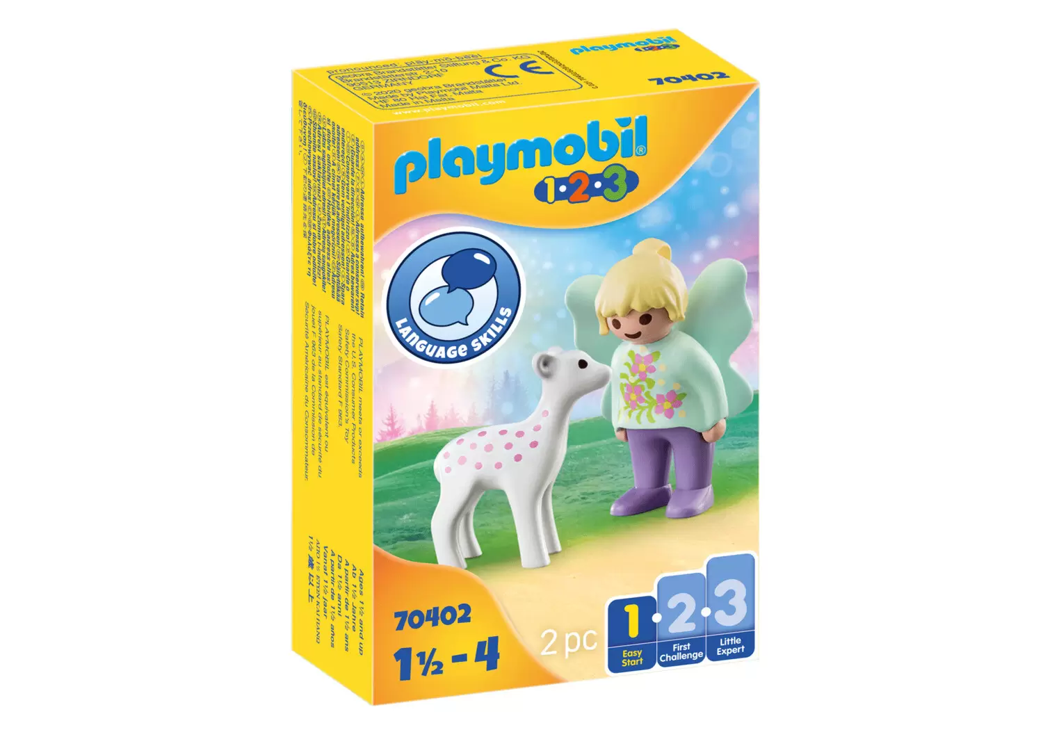 Playmobil 1.2.3 - Fairy with deer