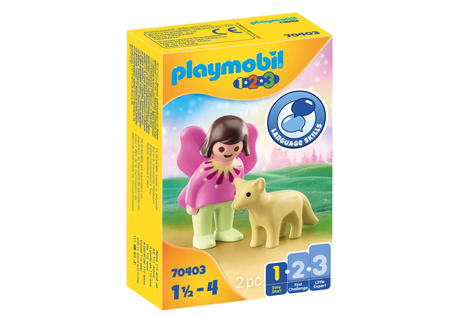 Playmobil 1.2.3 - Fée et renard