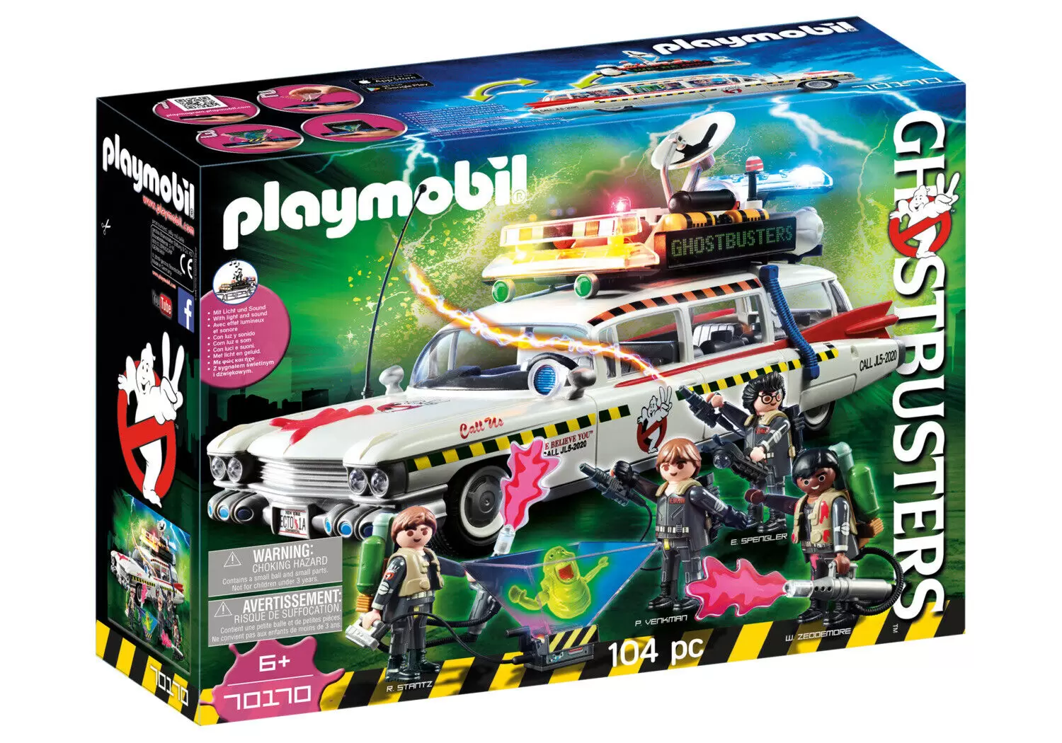 Playmobil S.O.S. Fantômes - Ghostbusters Ecto-1A