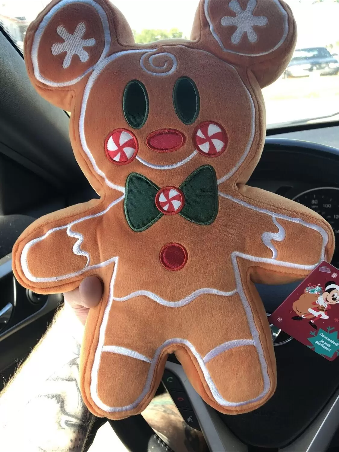 Walt Disney Plush - Mickey And Friends - Mickey Gingerbread Cookie Scented