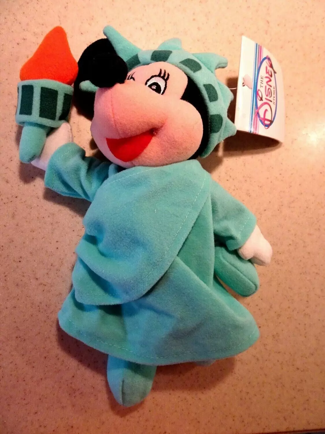 Walt Disney Plush - Mickey And Friends - Minnie Mouse The Statue Of Liberty