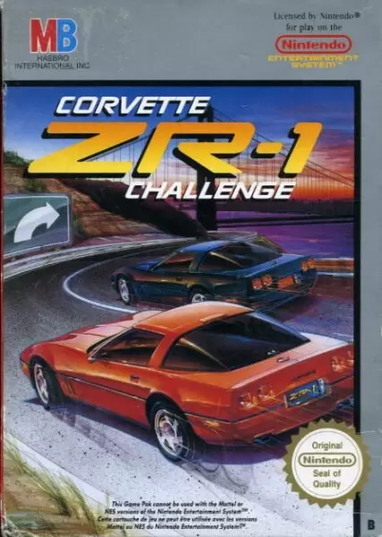 Jeux Nintendo NES - Corvette ZR1 Challenge
