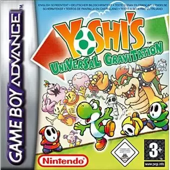 Jeux Game Boy Advance - Yoshi\'s Universal Gravitation