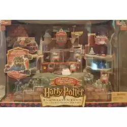 Harry potter hogwarts school deluxe electronic best sale playset