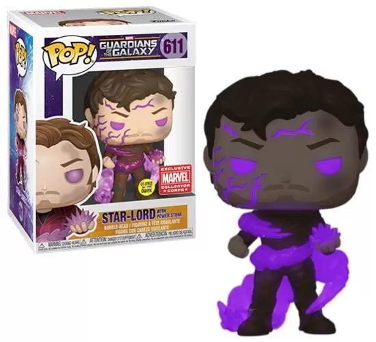 POP! MARVEL - Guardians of the Galaxy - Star Lord with Power Stone