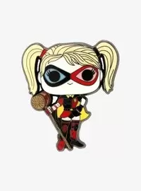 Mini Pop Enamel Pins - DC Comics - Harley Quinn as Robin