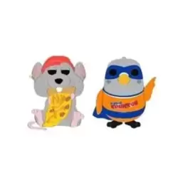 NYCC - Pizza Rat & Paulie Pigeon 2 Pack
