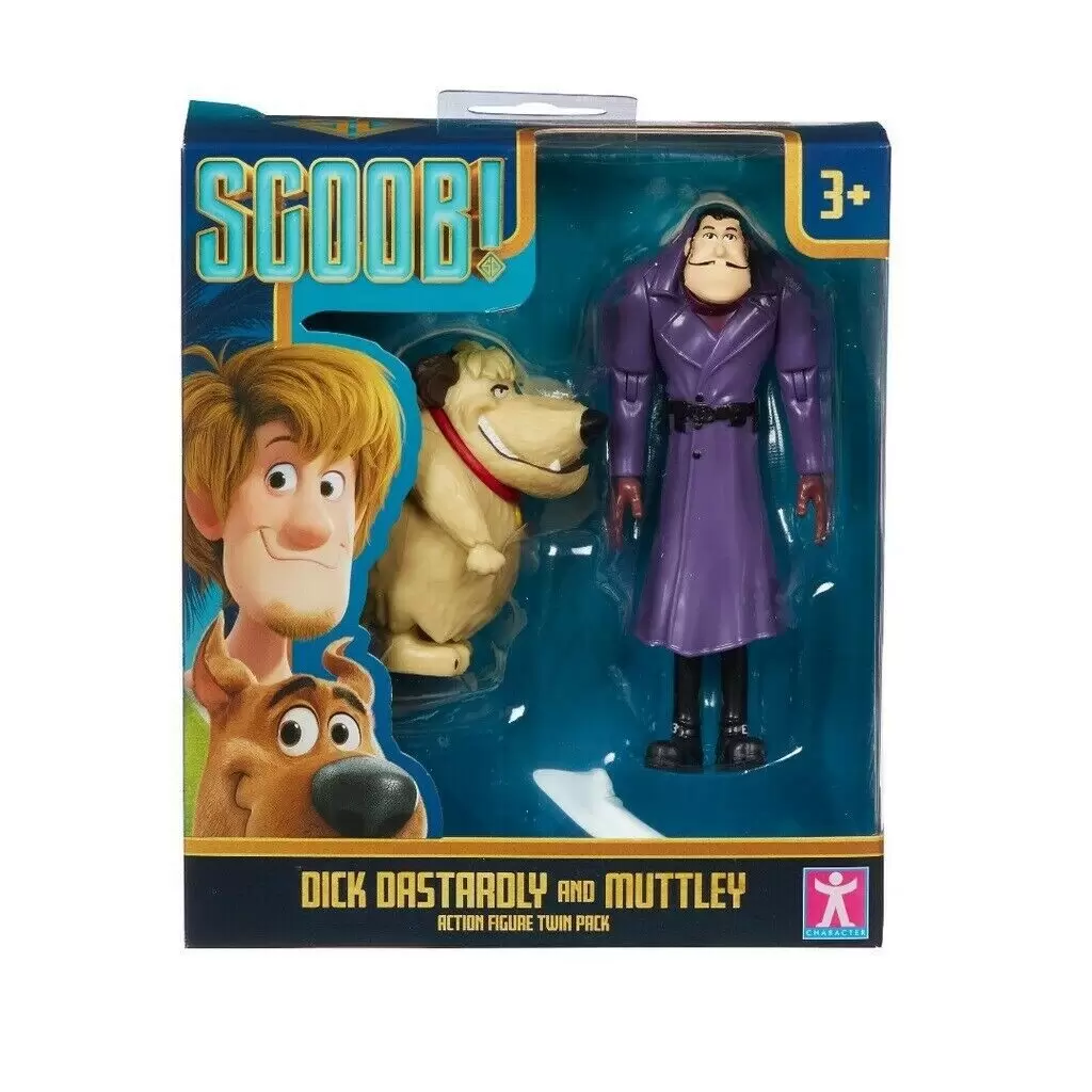 Scoob! Action Figures - Dick Dastardly & Muttley