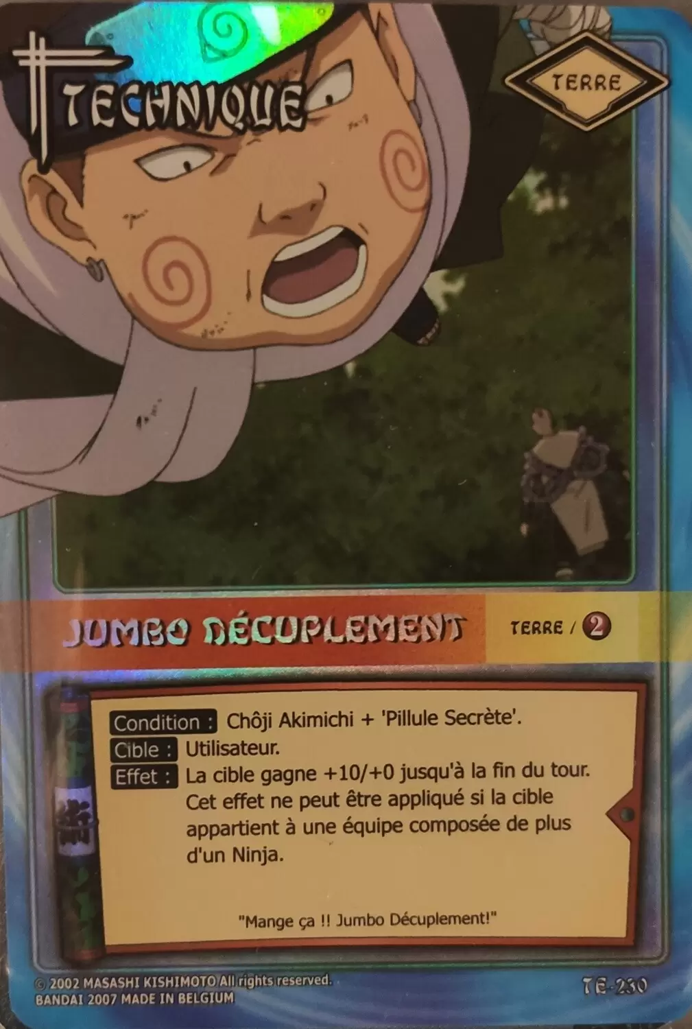 Cartes Naruto Série 05 - Jumbo décuplement