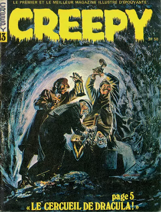 Creepy - Creepy n° 13 - Le cercueil de Dracula (2/2)