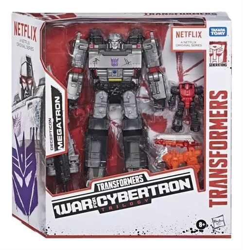 Transformers War for Cybertron Trilogy - Decepticon Megatron Netflix