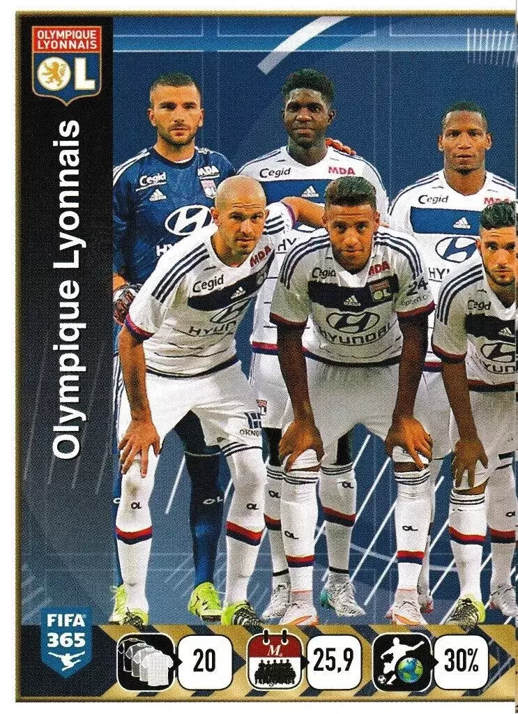 Fifa 365 2016 - Lyon Team (puzzle 1) - Lyon