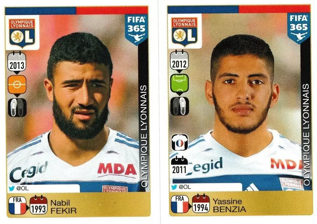 Fifa 365 2016 - Nabil Fekir / Yassine Benzia - Lyon