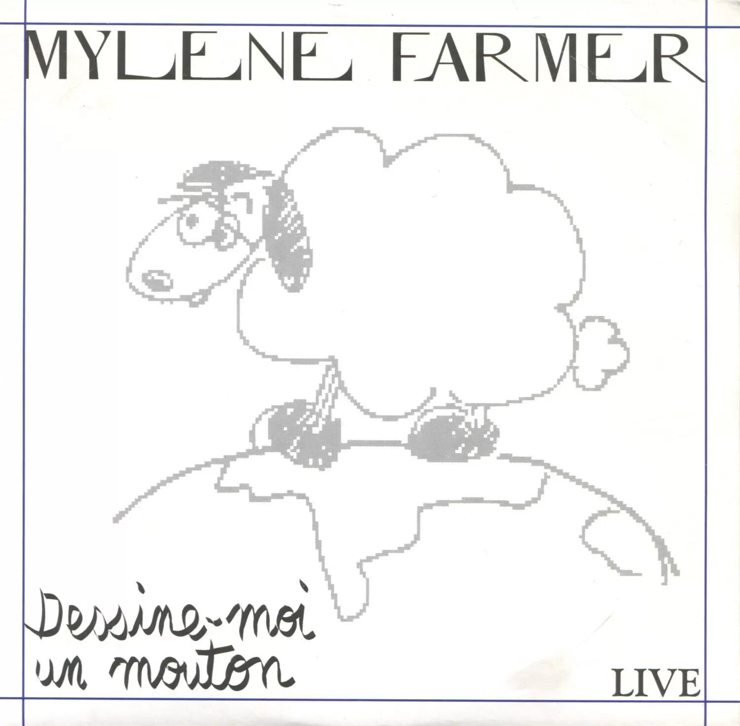 Mylène Farmer - Dessine moi un mouton Live CD Promo
